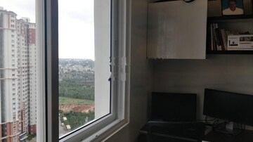 Balcony in 2 BHK Apartment at Prestige Lakeside Habitat, Varthur – for Rent
