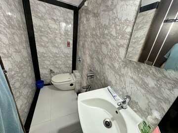 Bathroom in 1 BHK Apartment at Blue Mountain Towers, Shashtri Nagar – for Rent