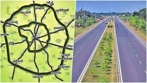  Land – Map Location View at Pragna Hill County Phase 2, Bhongiri Warangal Highway - for Sale