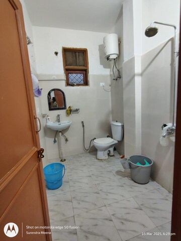 Bathroom in 3 BHK Builder Floor at Sector 23a – for Rent