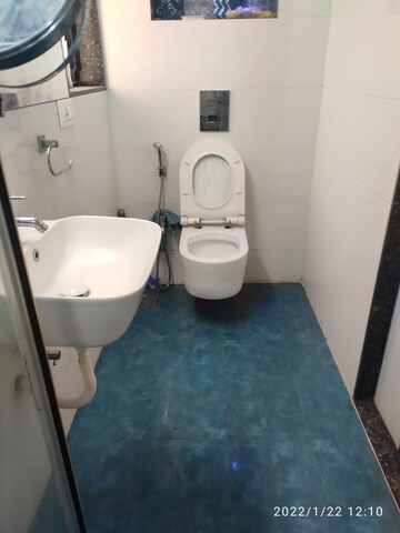Bathroom in 1 BHK Apartment at D Kapoor Hilton Apartment, Andheri West – for Sale