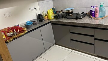 Kitchen in 2 BHK Apartment at Goyal Orchid Blues, Shela – for Rent