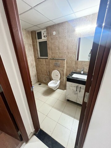 Bathroom in 2 BHK Apartment at Shapoorji Pallonji Joyville Gurgaon, Sector 102 – for Rent