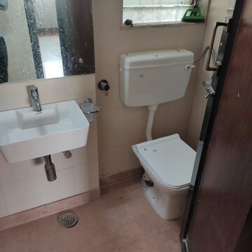 Bathroom in 2 BHK Apartment at HDIL Dheeraj Jamuna, Malad West – for Rent