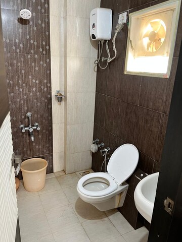 Bathroom in 2 BHK Apartment at Sthapatya Pratham Lakeview, Science City – for Rent