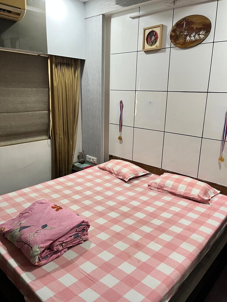 Bedroom, sthapatya-pratham-lakeview 2 Bedroom 1550 Sq.Ft. Apartment In Science City Ahmedabad 8401211