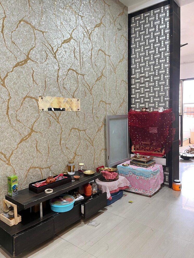 Living Room, sthapatya-pratham-lakeview 2 Bedroom 1550 Sq.Ft. Apartment In Science City Ahmedabad 8401211