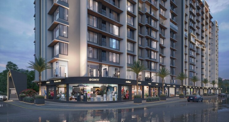 Exterior View, solidago-the-castle 2 Bedroom 617 Sq.Ft. Apartment In Borivali West Mumbai 8401287