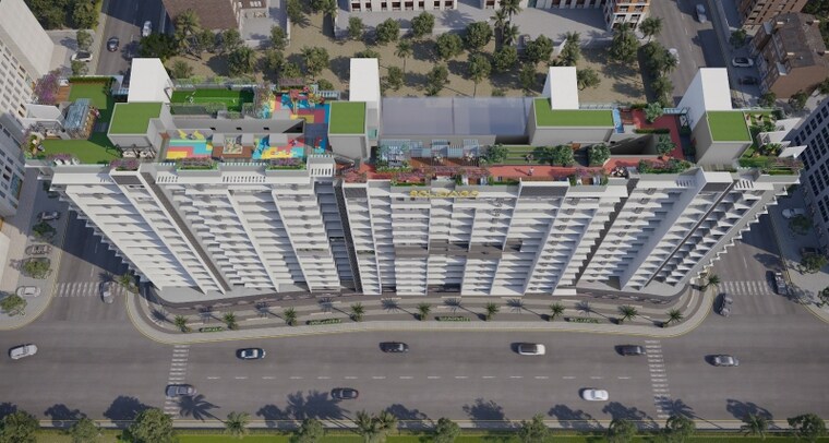 Exterior View, solidago-the-castle 2 Bedroom 617 Sq.Ft. Apartment In Borivali West Mumbai 8401287