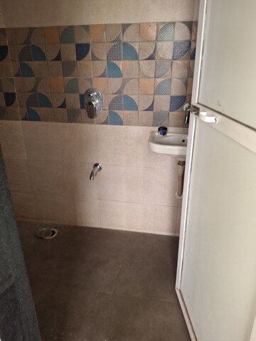 Bathroom in 1 BHK Apartment at Ghansoli Sector 21 – for Rent