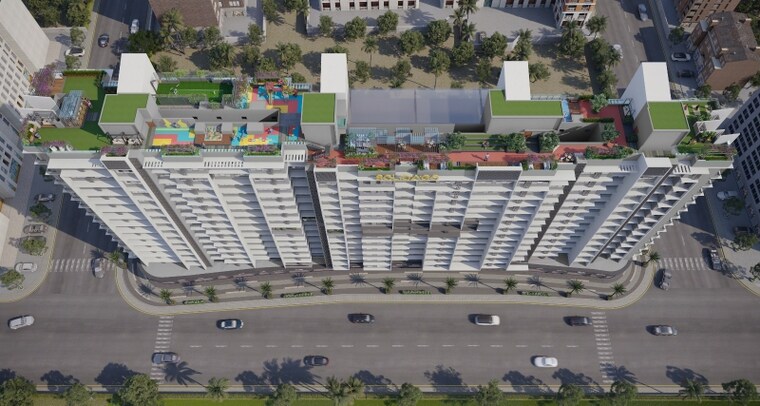 Exterior View, solidago-the-castle 3 Bedroom 812 Sq.Ft. Apartment In Borivali West Mumbai 8401319