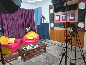 Staircase in 4 BHK Builder Floor at Anand Lok – for Sale