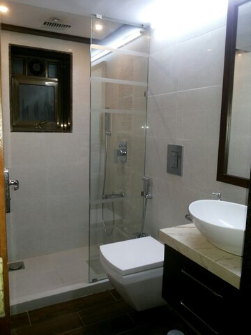 Bathroom in 1 BHK Apartment at Sethia Imperial Avenue, Malad East – for Rent