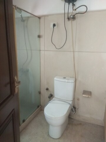Bathroom in 4 BHK Builder Floor at New Friends Colony – for Rent