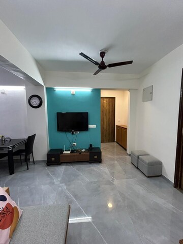 Living Room in 3 BHK Apartment at Shilaj – for Rent