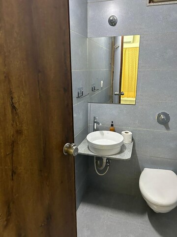 Bathroom in 3 BHK Apartment at Shilaj – for Rent