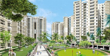 2 BHK Apartment – Exterior View View at SRS Royal Hills, Sector 87 - for Rent