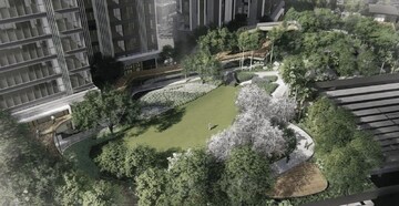 4 BHK Apartment – Exterior View View at Rustomjee Crown, Prabhadevi - for Rent