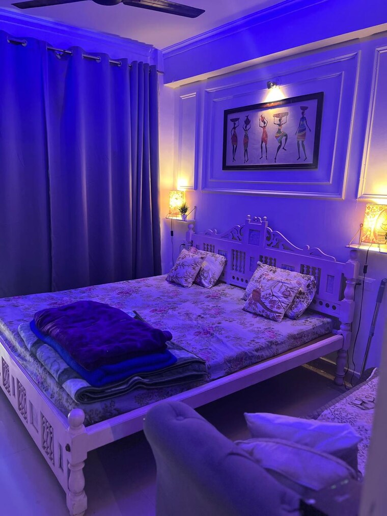 Bedroom, bankey-bihari-aggarwal-heights 2 Bedroom 1025 Sq.Ft. Apartment In Raj Nagar Extension Ghaziabad 8401466