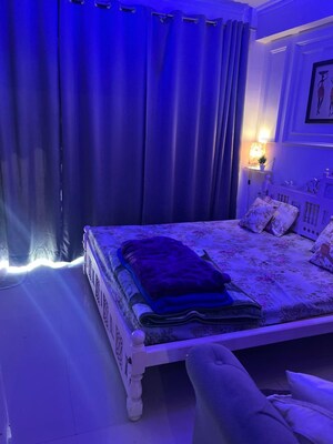 Bedroom in 2 BHK Apartment at Bankey Bihari Aggarwal Heights, Raj Nagar Extension – for Sale