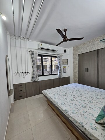 Bedroom in 2 BHK Apartment at Aakanksha Garden, Manpada – for Sale