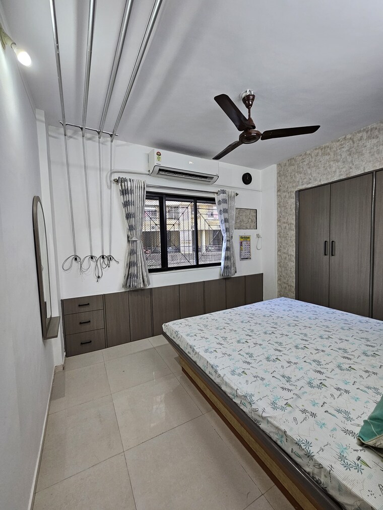 Bedroom, aakanksha-garden 2 Bedroom 620 Sq.Ft. Apartment In Manpada Thane 8401519