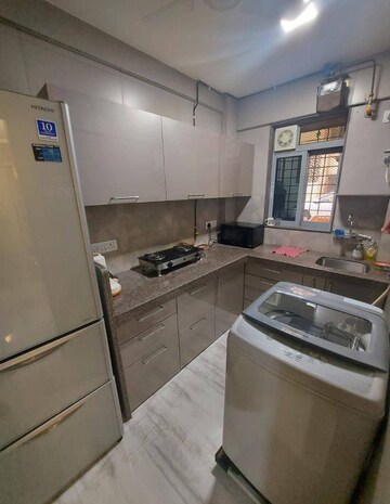 Kitchen in 1 BHK Apartment at Nahar Amrit Shakti, Chandivali – for Rent