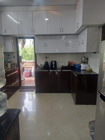 Kitchen in 3 BHK Apartment at Nine Star Hills Residency, Manikonda – for Rent