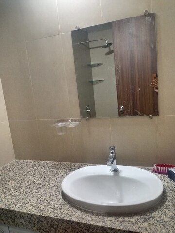 Bathroom in 1.5 BHK Apartment at Runwal Forests, Kanjurmarg West – for Rent