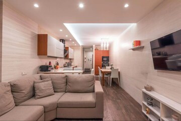 Living Room in Studio Apartment at Shagun City Center, Pi Greater Noida – for Sale