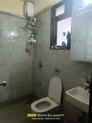 Bathroom in 1.5 BHK Apartment at New Ambivali, Andheri West – for Rent