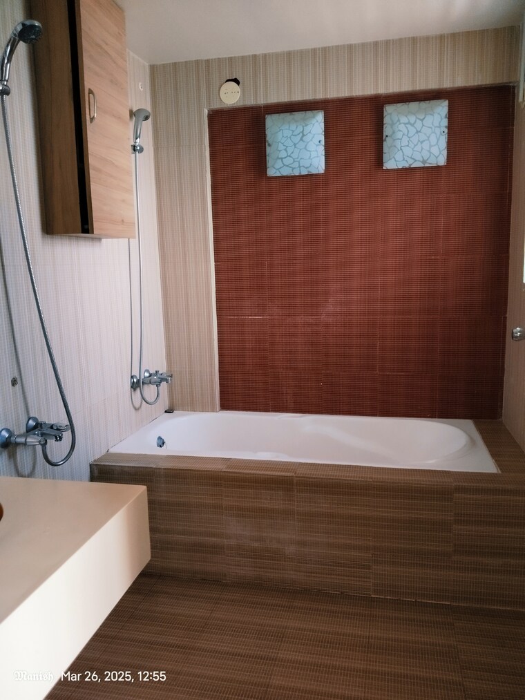 Bathroom, karan-green 3 Bedroom 1400 Sq.Ft. Apartment In Warje Pune 8401739
