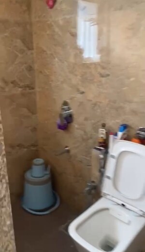 Bathroom in 1 BHK Apartment at Satra Satara One, Goregaon West – for Sale