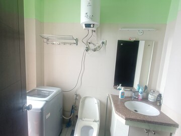Bathroom in 3 BHK Apartment at Spaze Privy, Sector 72 – for Rent