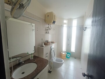 Bathroom in 3 BHK Apartment at Spaze Privy, Sector 72 – for Rent