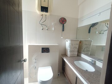 Bathroom in 3 BHK Apartment at Spaze Privy, Sector 72 – for Rent
