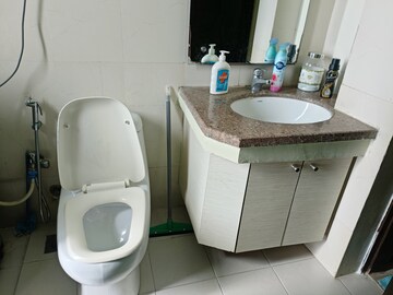 Bathroom in 3 BHK Apartment at Spaze Privy, Sector 72 – for Rent