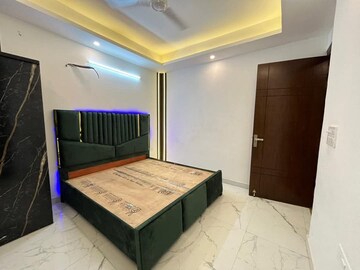 Bedroom in 2 BHK Builder Floor at Freedom Fighters Enclave – for Rent