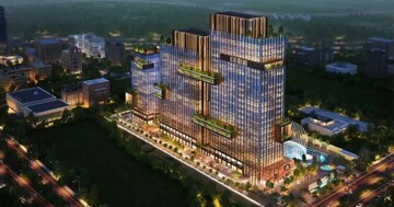  Office Space – Exterior View View at GYGY Mentis, Sector 140 - for Sale