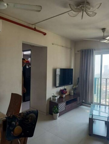 Living Room in 2 BHK Apartment at Rustomjee Urbania Acura, Majiwada – for Rent