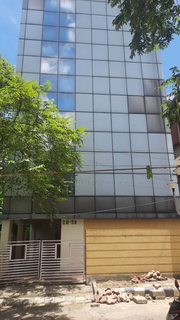 Balcony in  Office Space at Salt Lake Sector V – for Rent