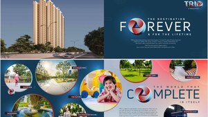 Master Bedroom in 3 BHK Apartment at Nirala Trio, Tech Zone 4 Greater Noida – for Sale