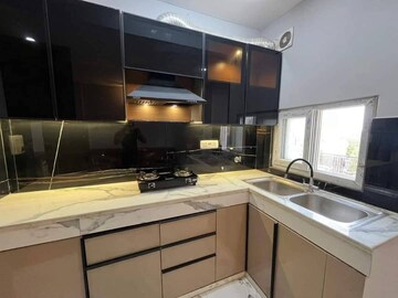 Kitchen in 1 BHK Builder Floor at Freedom Fighters Enclave – for Rent