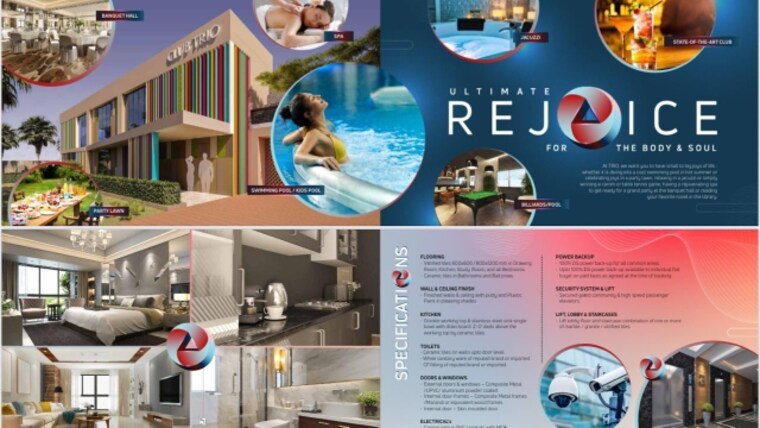 Master Bedroom, nirala-trio 3 Bedroom 1675 Sq.Ft. Apartment In Tech Zone 4 Greater Noida Greater Noida 8401991