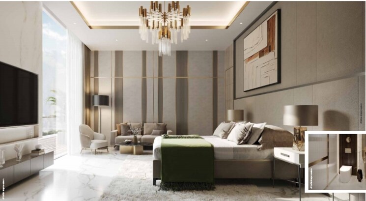 Bedroom, m3m-mansion 4 Bedroom 3230 Sq.Ft. Apartment In Sector 113 Gurgaon 8402046