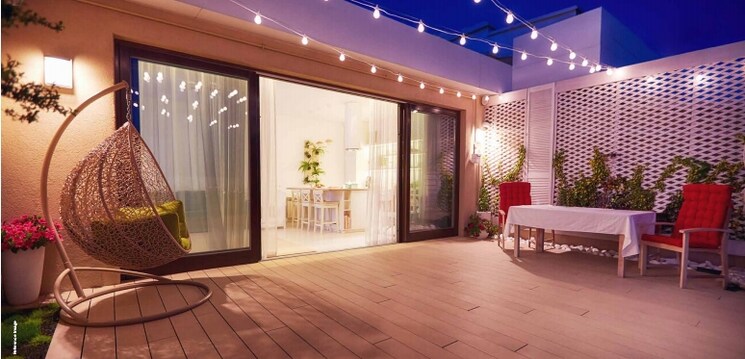 Balcony, m3m-mansion 4 Bedroom 3230 Sq.Ft. Apartment In Sector 113 Gurgaon 8402046