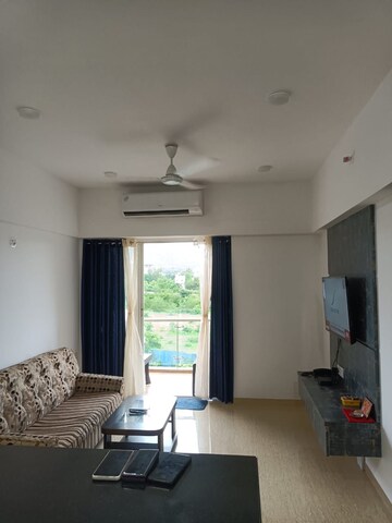 Living Room in 1 BHK Apartment at Lodha Belmondo, Gahunje – for Rent