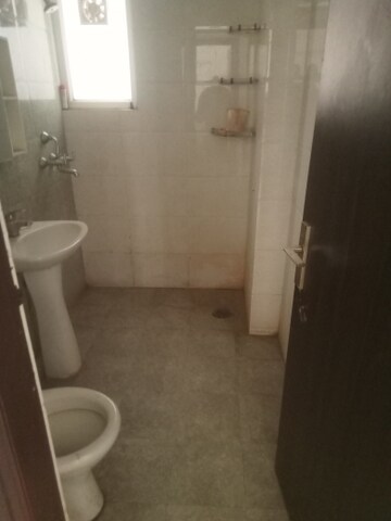 Bathroom in 3 BHK Apartment at Nirala Estate, Tech Zone 4 Greater Noida – for Rent