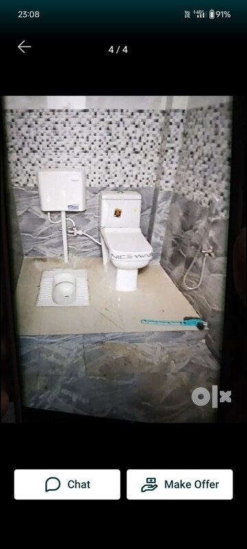 Bathroom in 3 BHK Independent House at Jankipuram – for Rent