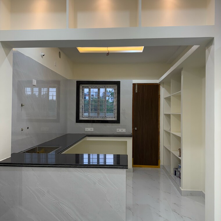 Kitchen, om-sree-patels-bright-view 4 Bedroom 3400 Sq.Ft. Independent House In Yapral Hyderabad 8402242